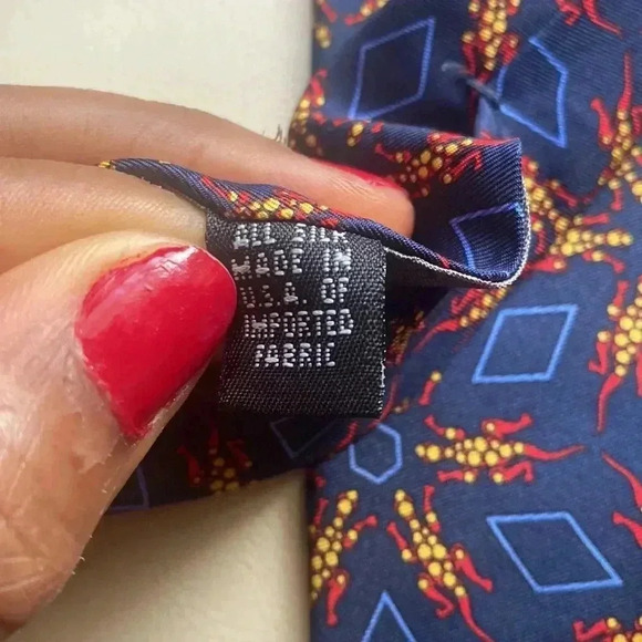 CHRISTIAN DIOR MONSIEUR Mens All Silk Tie - Picture 6 of 8